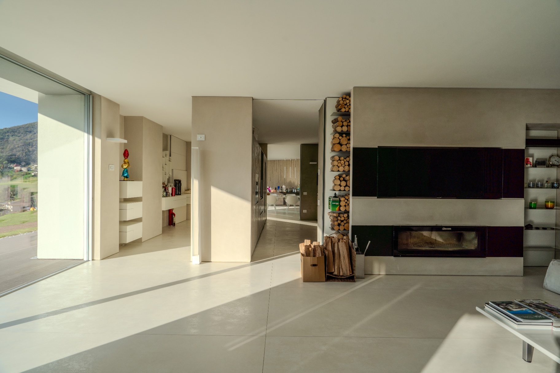 Open space minimal con camino