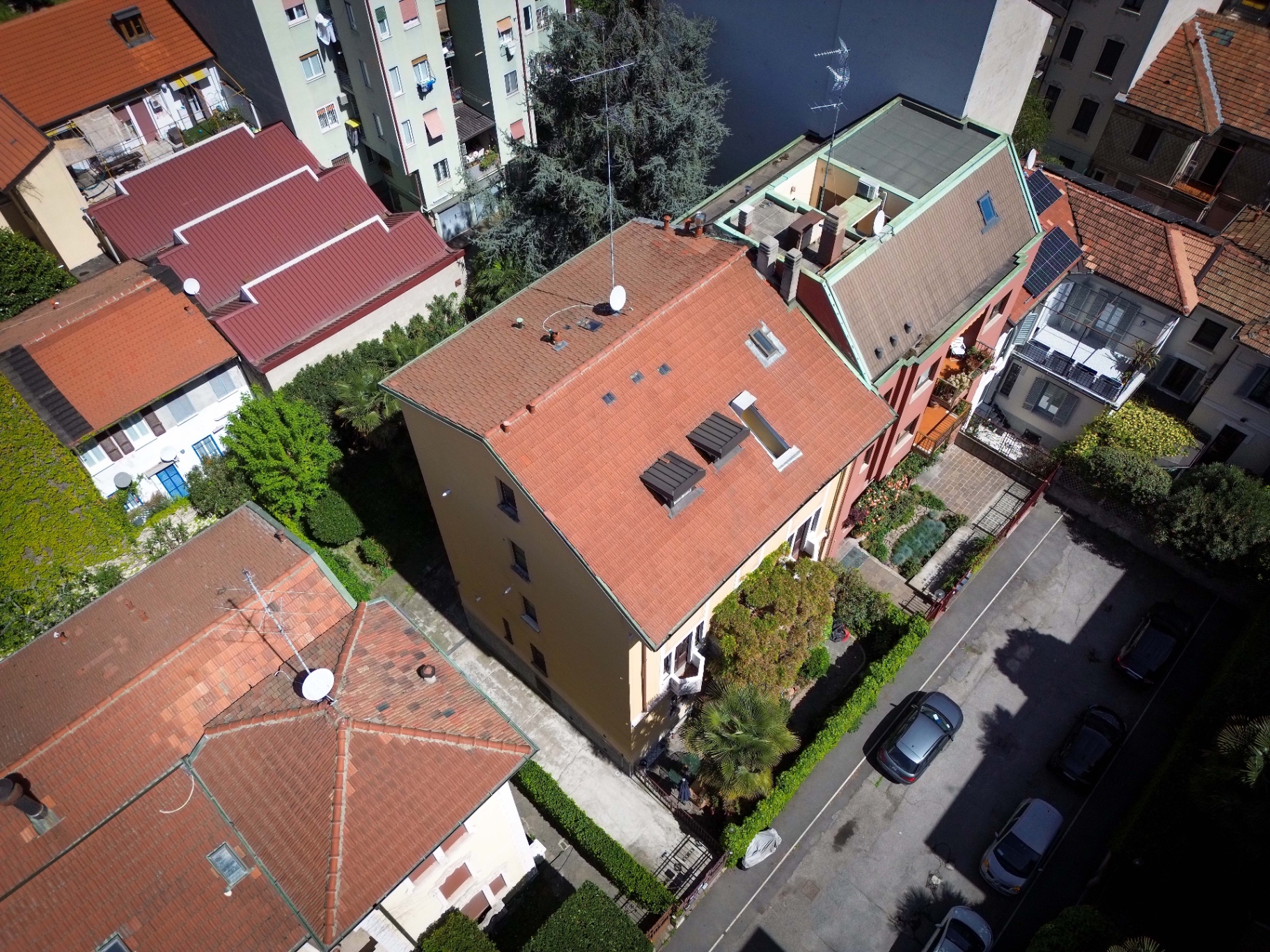 Vista aerea del contesto